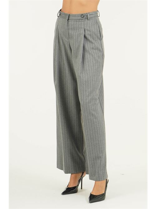 Pantalone gessato a palazzo Elmas Phil | 011299GRIGIO